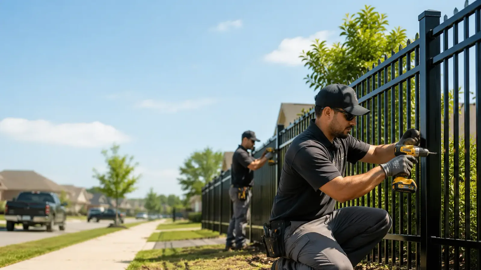 Metal Fence Installation in Kearsarge, MI
